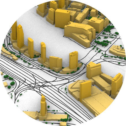 Melbourne CBD Context Map City Samples
